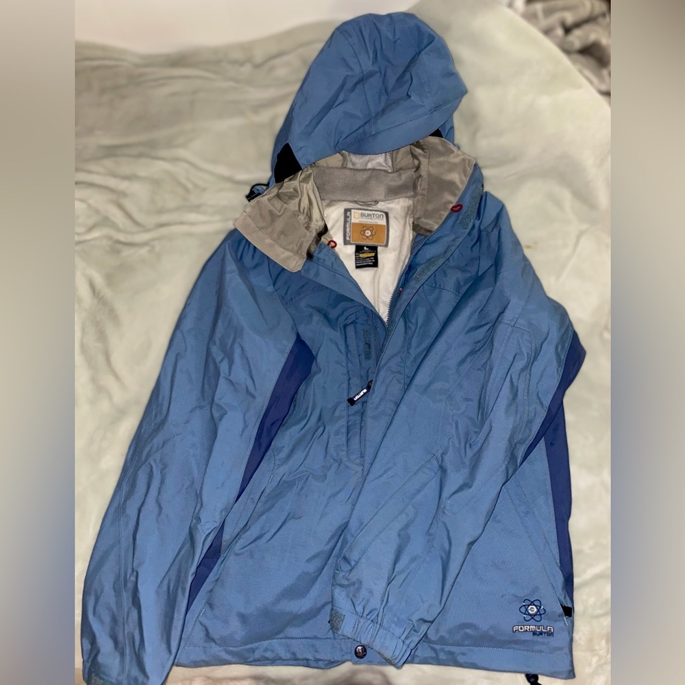 Burton Snowboards outer shell jacket.